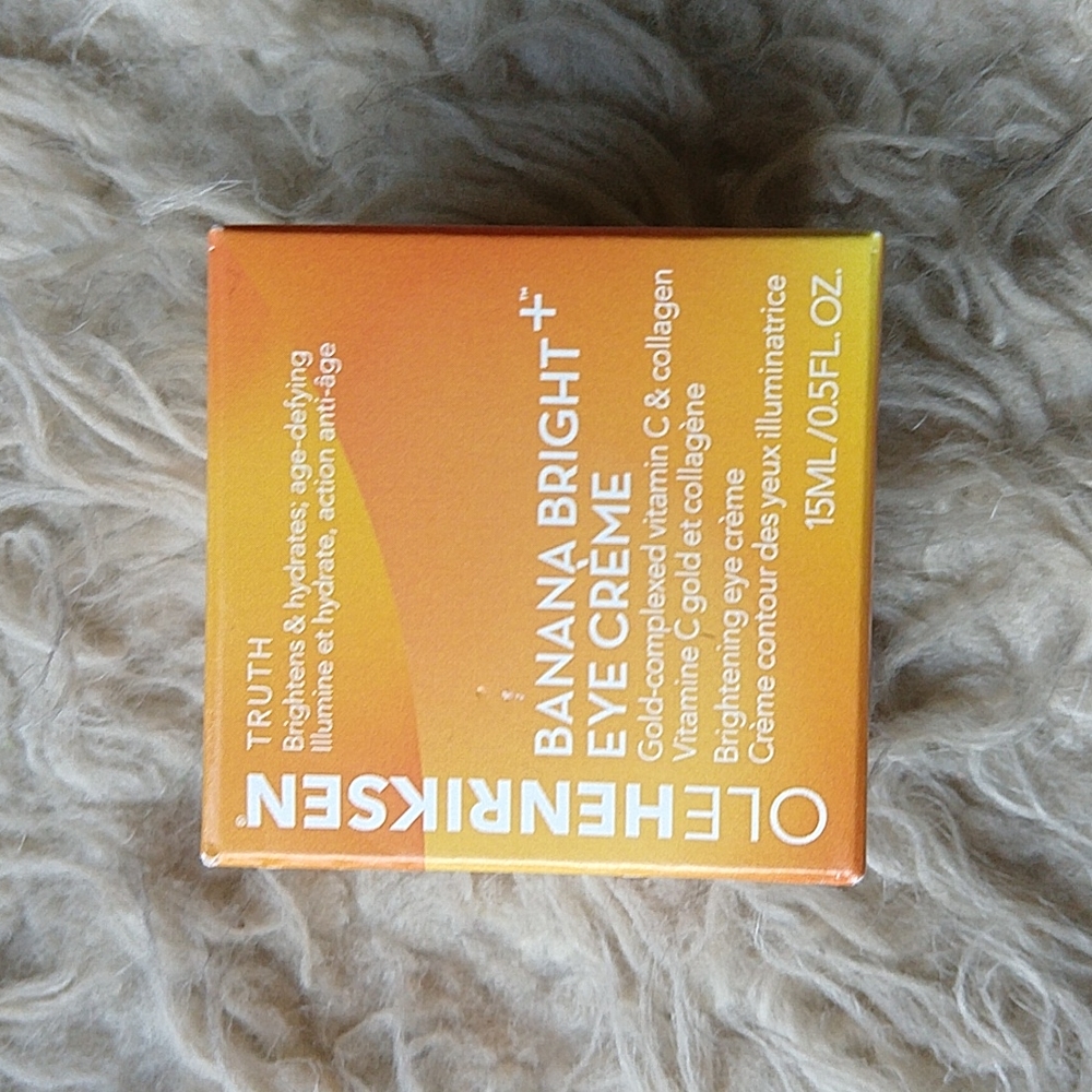 Olehenriksen Banana Bright Eye Cream Vit C Collagen Vegan 15mL